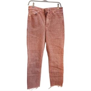 Rag & Bone Organic Cotton Salmon Pink Jeans Size 29